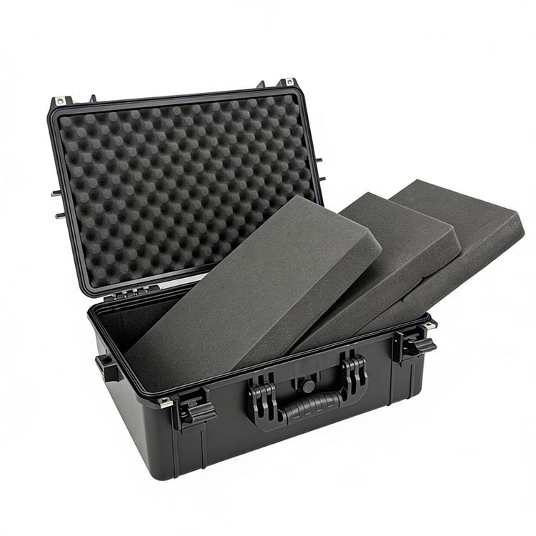 Ingebouwde schokbestendige spons harde doos