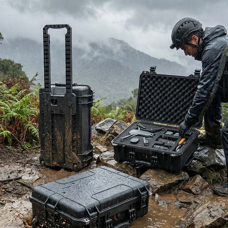 Hoge sterkte IP67 waterdichte en stofdichte harde doos