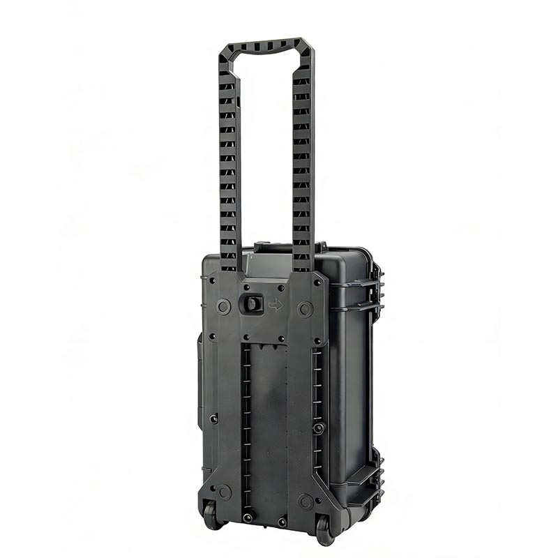 Mobiele harde doos met katroltrekstang