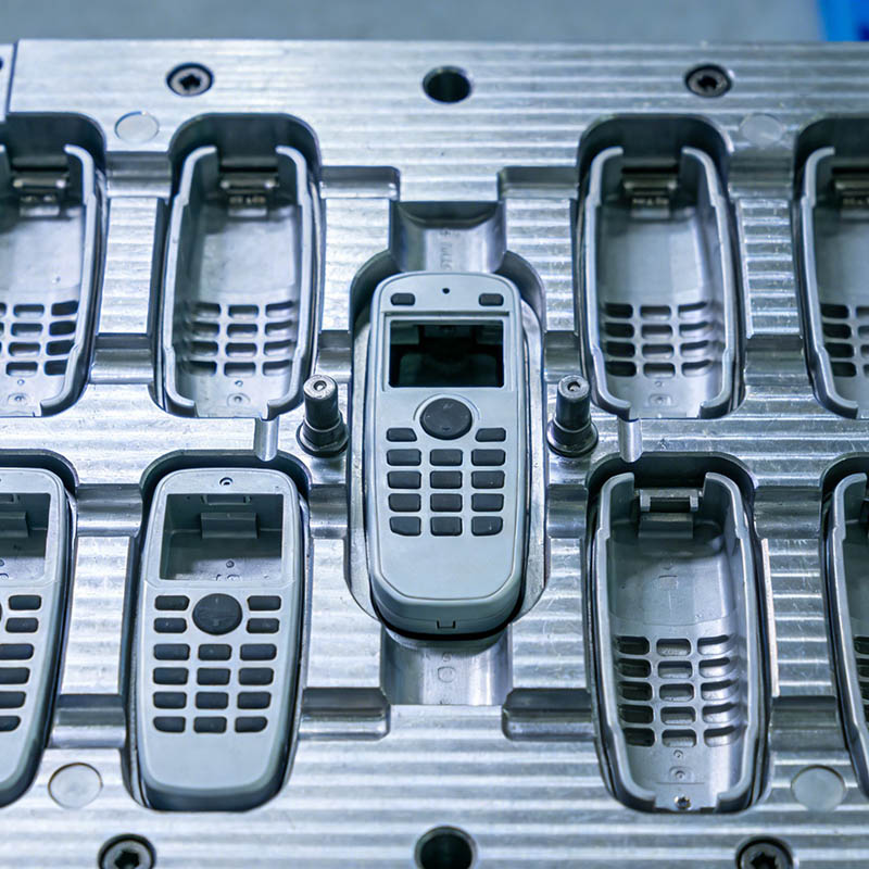 Precisie-spuitgietmatrijs voor kleine afstandsbedieningsbehuizingen met hoge holte